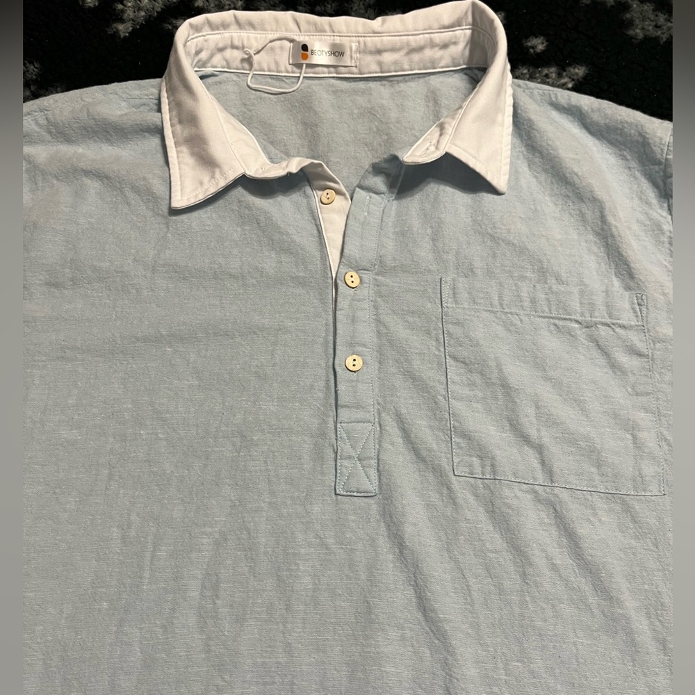 Men's Casual Blouse - Picture 2 of 6